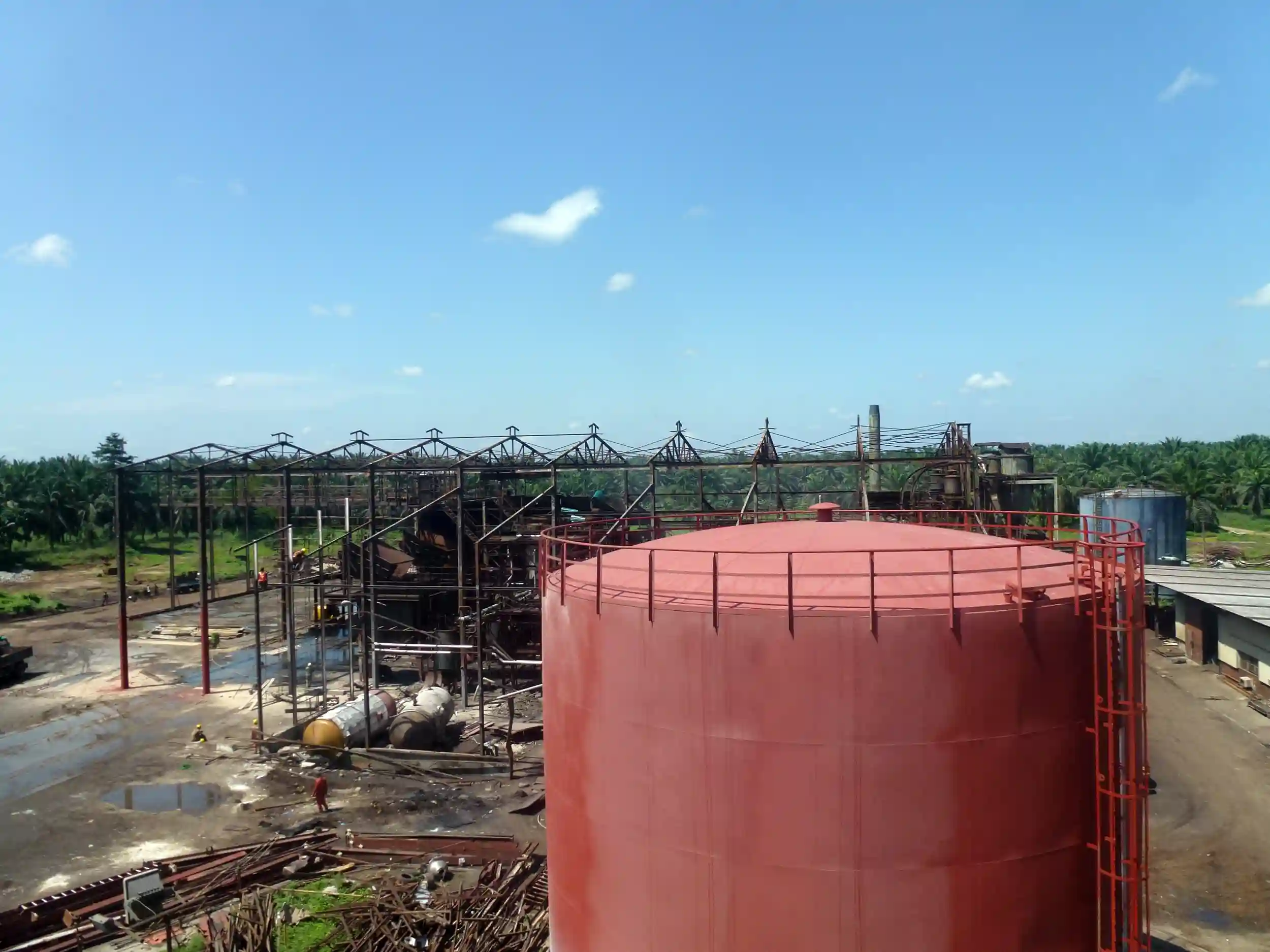 Palm oil mill design
